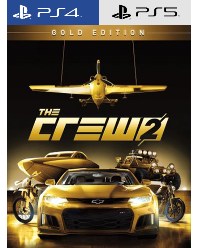 The Crew® 2 Gold Edition | PS4 - PS5 The Crew® 2 Gold Edition | PS4 - PS5
