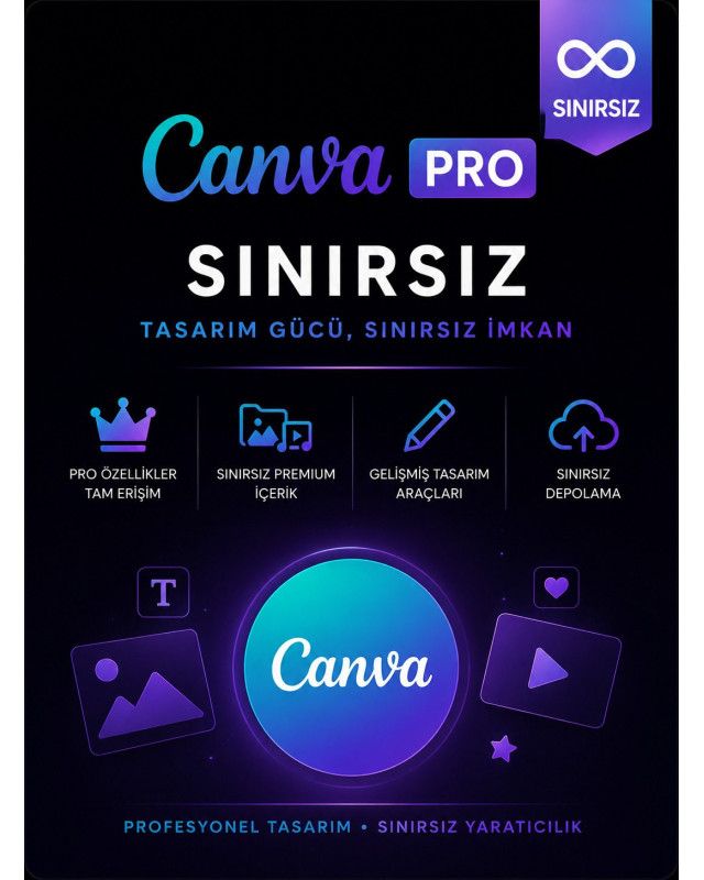 Canva Pro Sınırsız Canva Pro Sınırsız