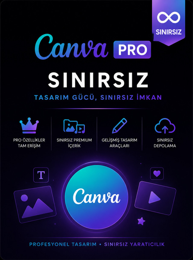 Canva Pro Sınırsız Canva Pro Sınırsız