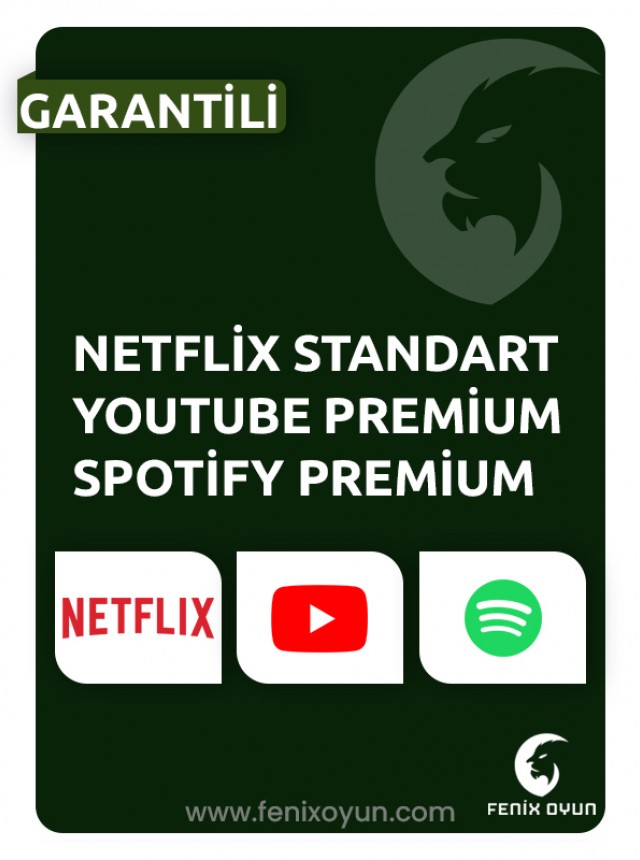 Netflix + Spotify + Youtube