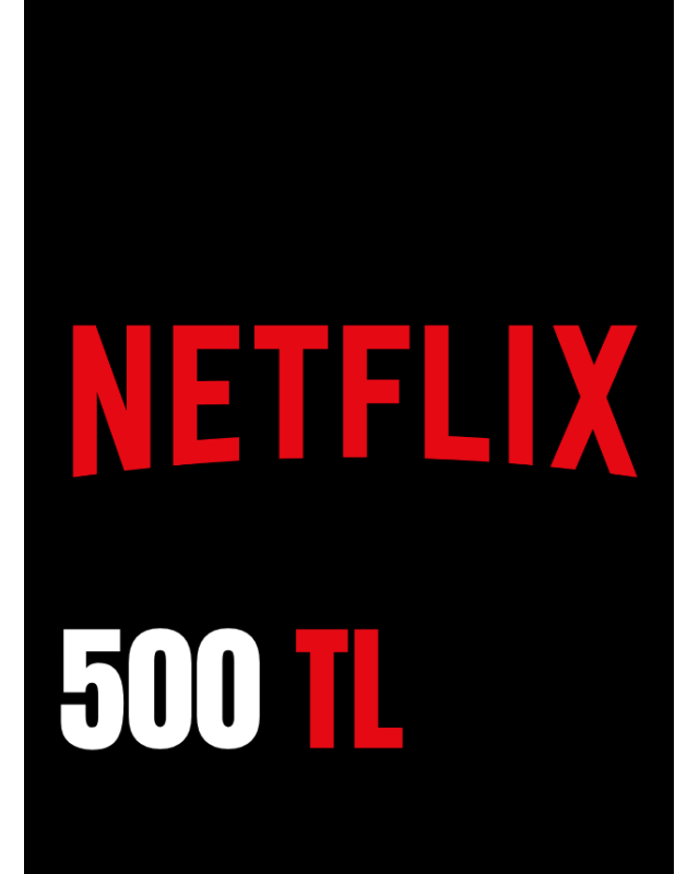 Netflix Hediye Kartı 500 TL