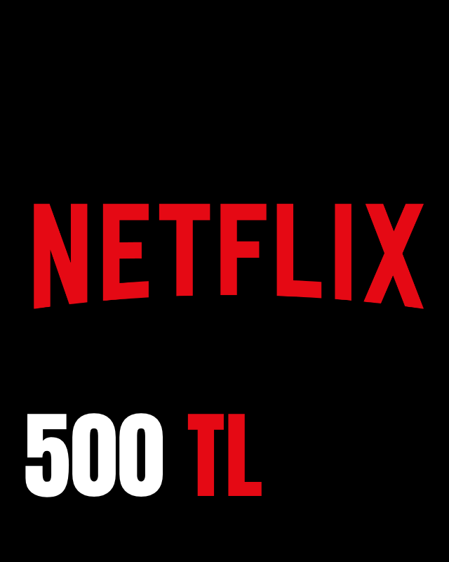 Netflix Hediye Kartı 500 TL
