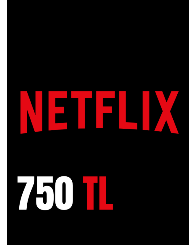 Netflix Hediye Kartı 750 TL