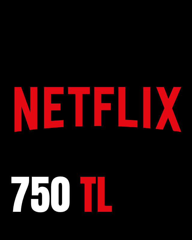 Netflix Hediye Kartı 750 TL