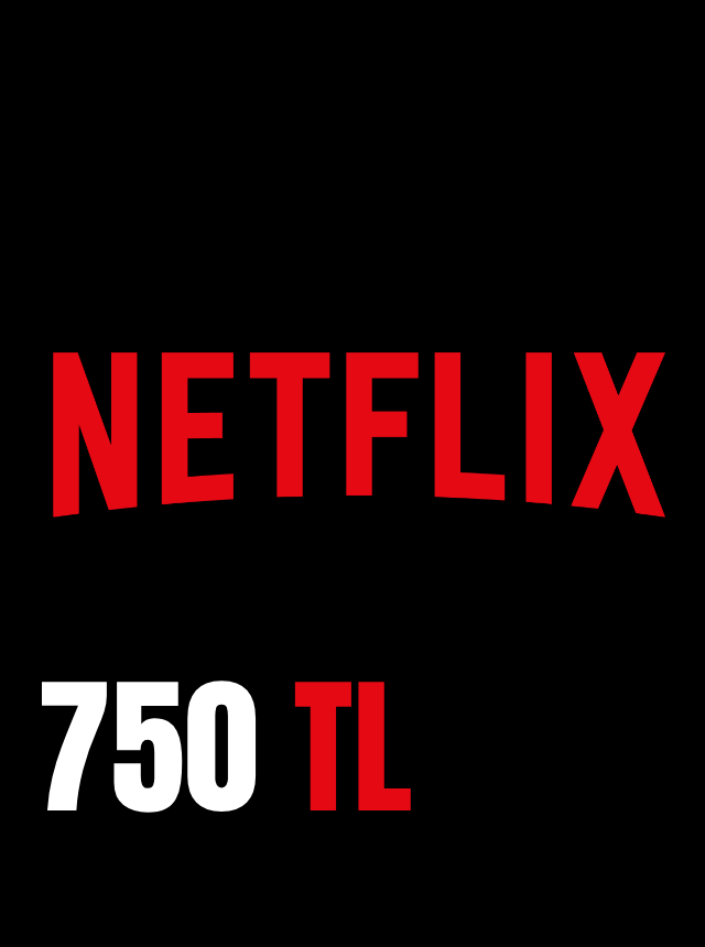 Netflix Hediye Kartı 750 TL