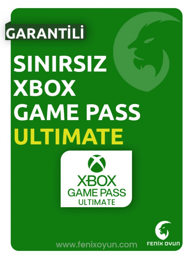 Xbox Game Pass Ultimate (Sınırsız)