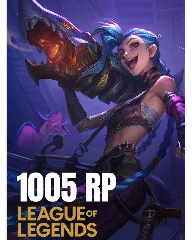 League of Legends 1005 RP