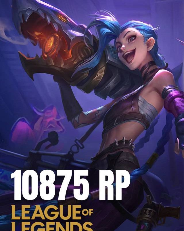 League of Legends 10875 RP