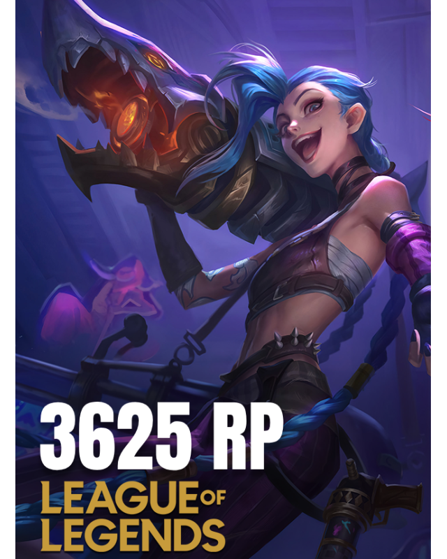 League of Legends 3625 RP