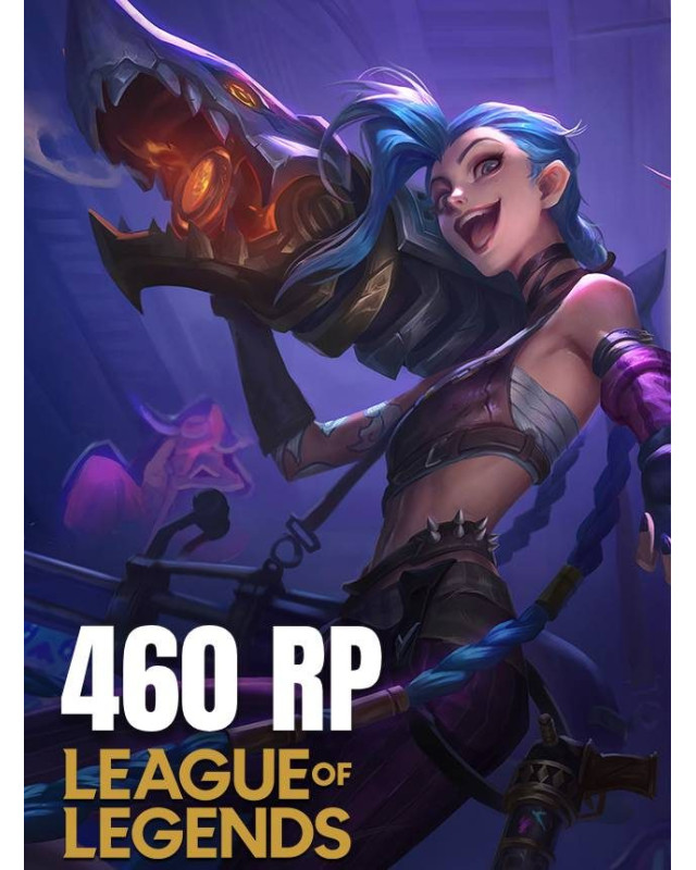 League of Legends 460 RP