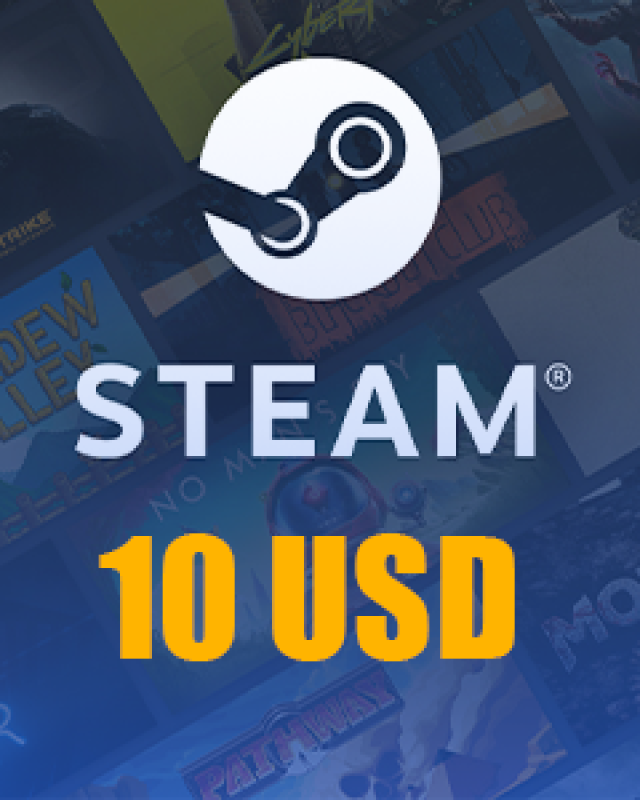 Steam Cüzdan Kodu 10 USD