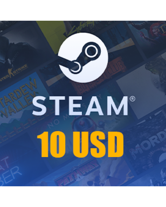 Steam Cüzdan Kodu 10 USD