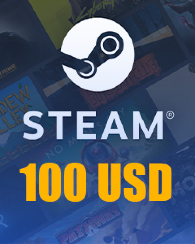 Steam Cüzdan Kodu 100 USD