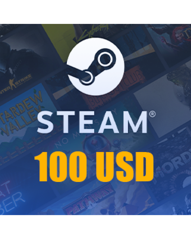 Steam Cüzdan Kodu 100 USD