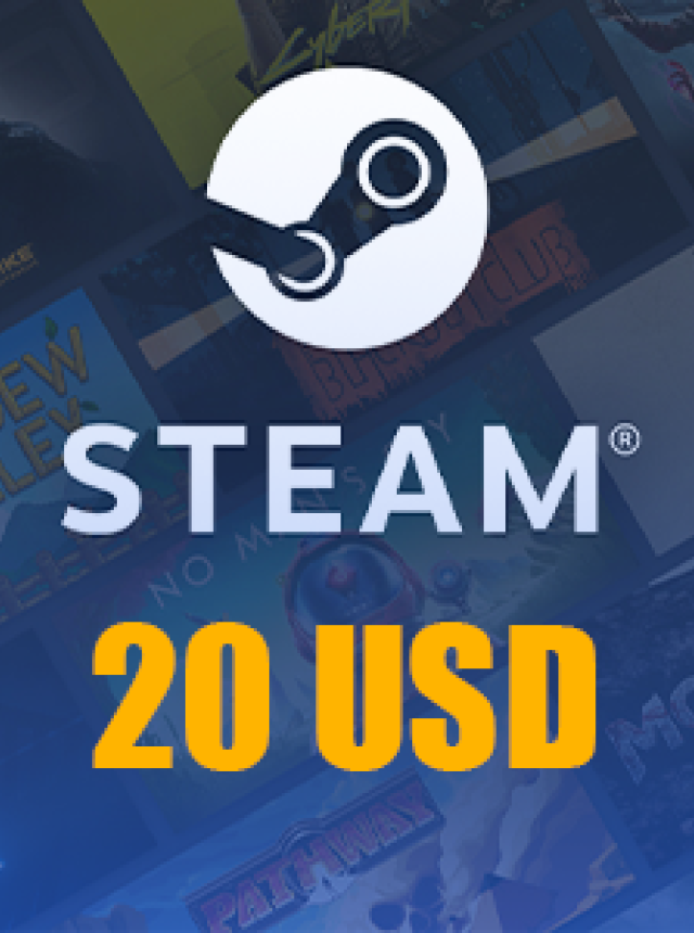 Steam Cüzdan Kodu 20 USD