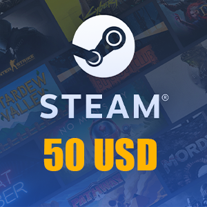Steam Cüzdan Kodu 50 USD