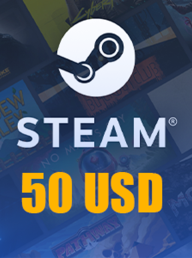 Steam Cüzdan Kodu 50 USD