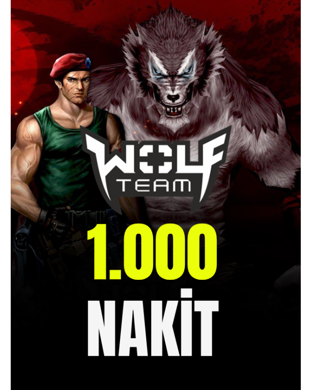WolfTeam 1.000 Nakit / Joygame 2.750 Joypara
