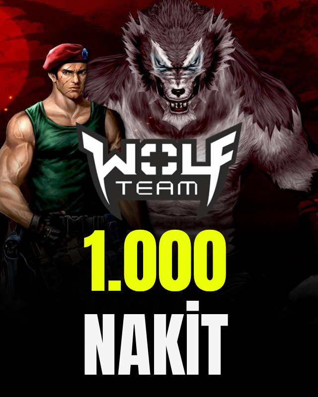 WolfTeam 1.000 Nakit / Joygame 2.750 Joypara