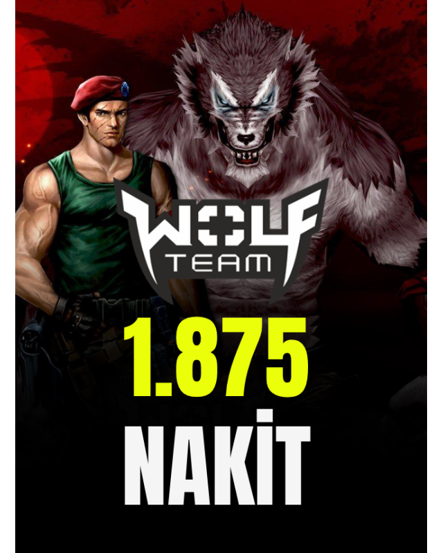 WolfTeam 1.875 Nakit / Joygame 5.000 Joypara