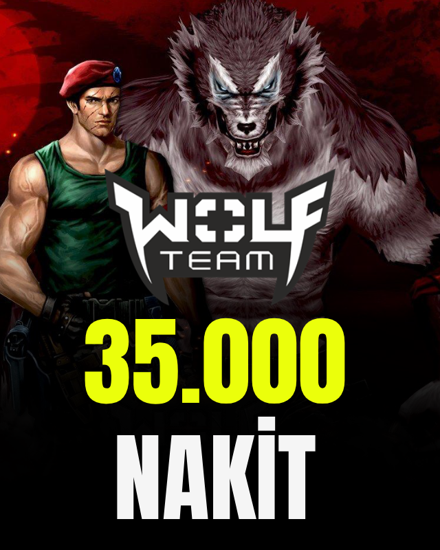 WolfTeam 35.000 Nakit / Joygame 80.000 Joypara