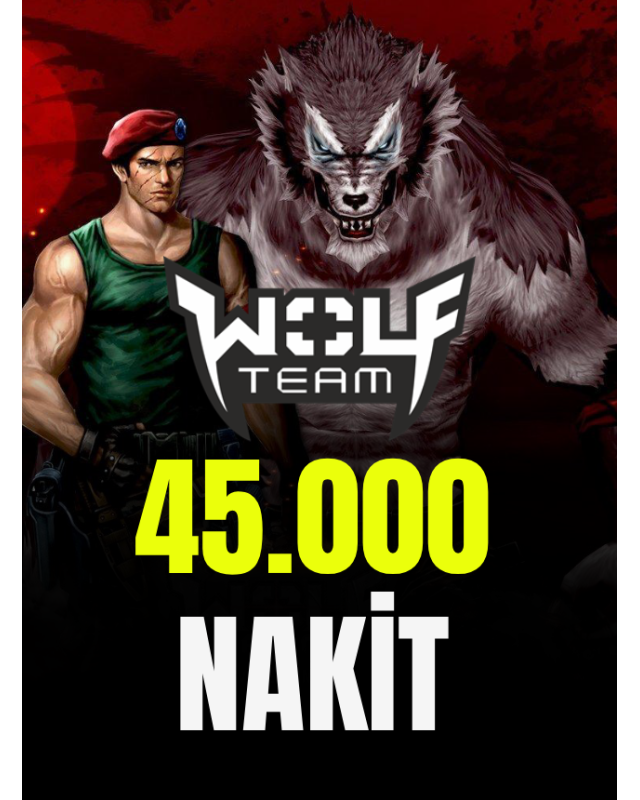 WolfTeam 45.000 Nakit / Joygame 100.000 Joypara
