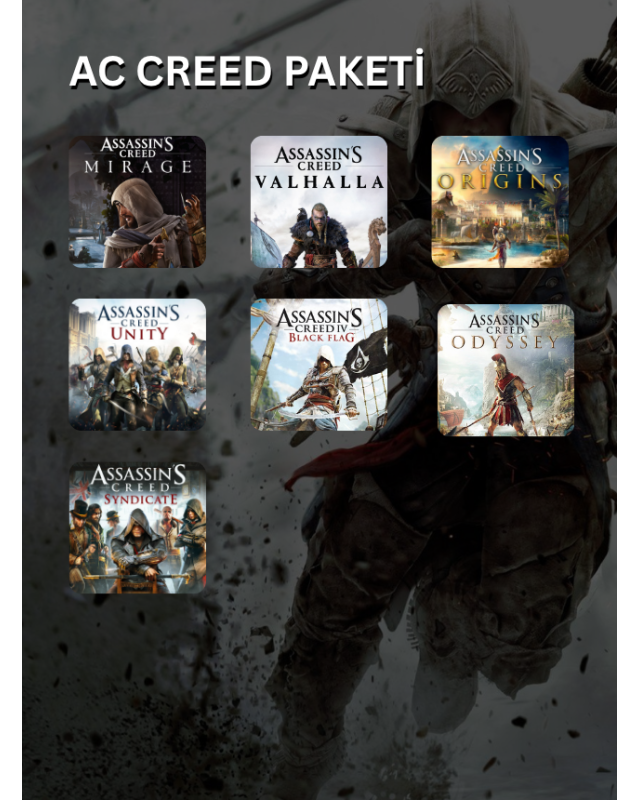 Assassin's Creed Paketi (PC) Assassin's Creed Paketi (PC)