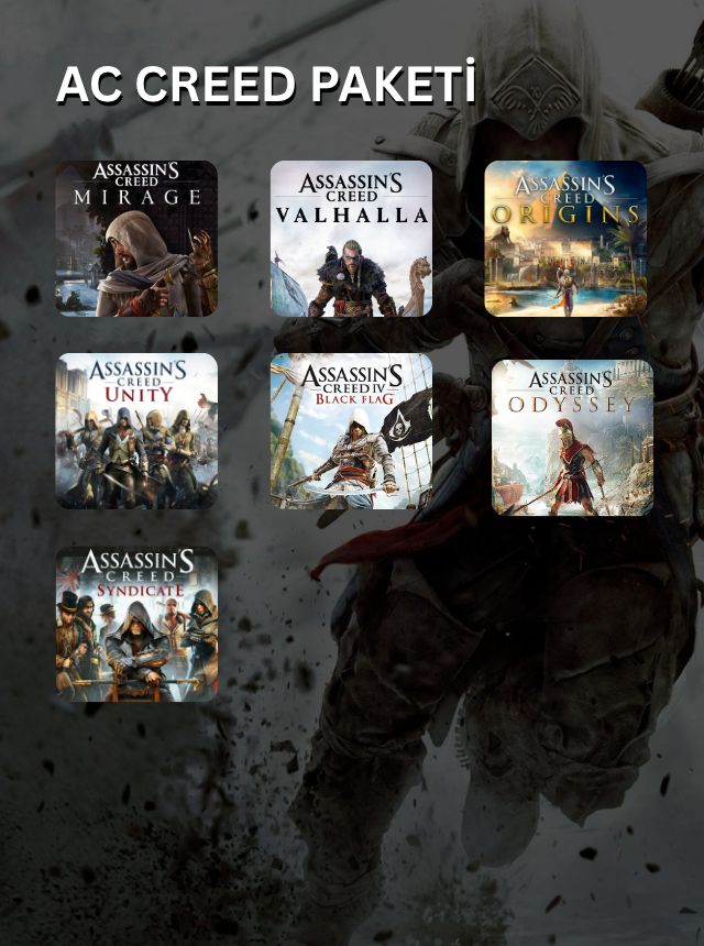 Assassin's Creed Paketi (PC)