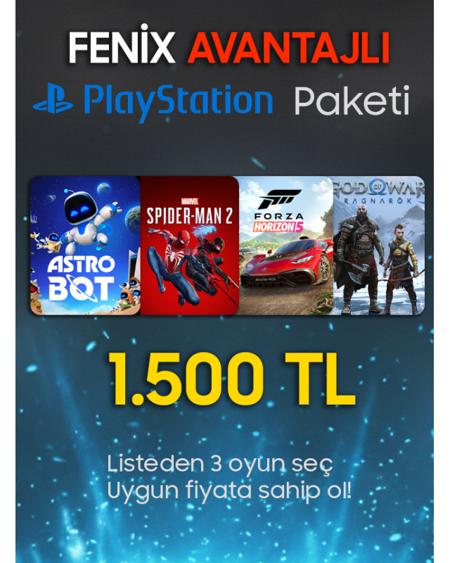 Fenix Avantajlı PlayStation Paketi