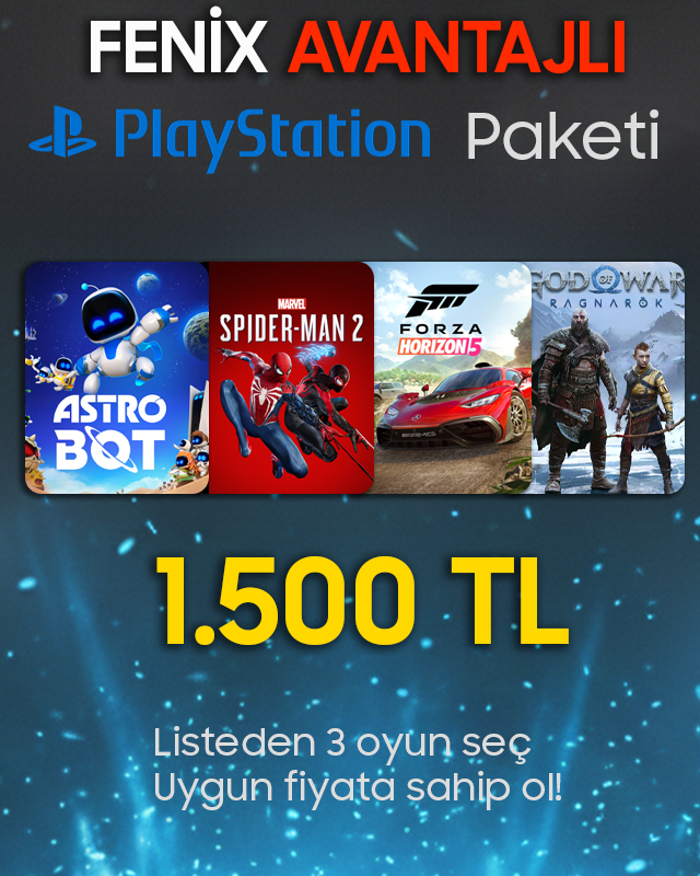 Fenix Avantajlı PlayStation Paketi