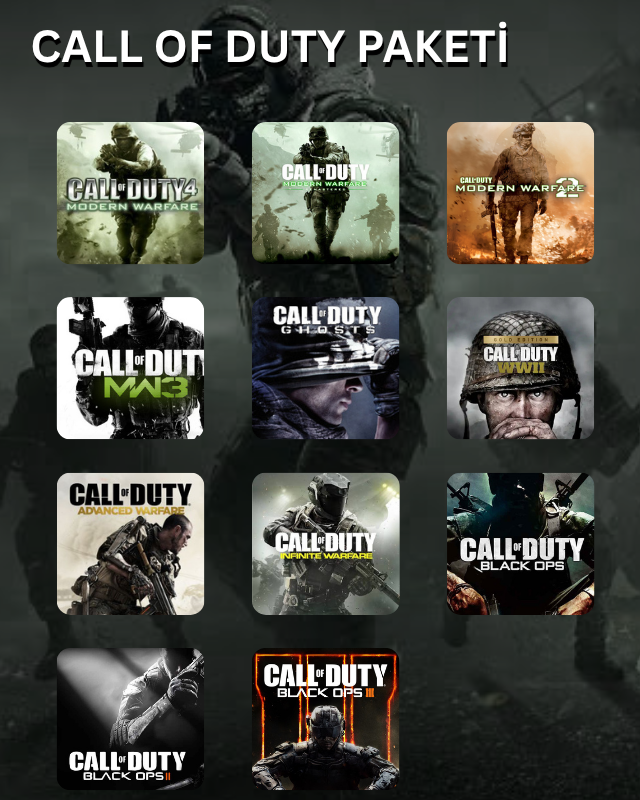 Call of Duty Paketi (PC)