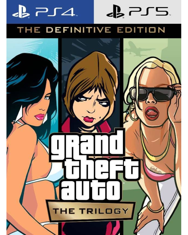 Grand Theft Auto: The Trilogy - The Definitive Edition (GTA Trilogy) - PS4 - PS5