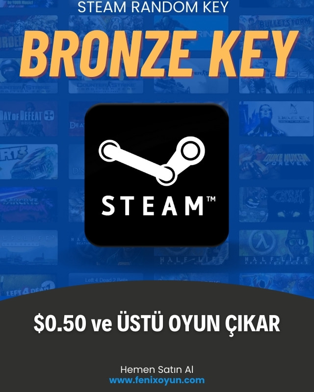 Steam Bronze Random Key