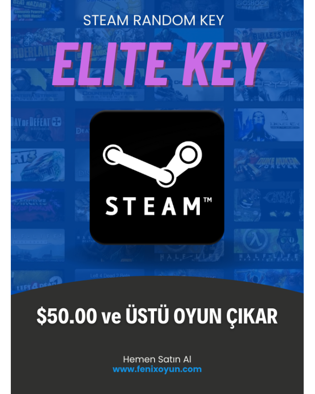Steam Elite Random Key