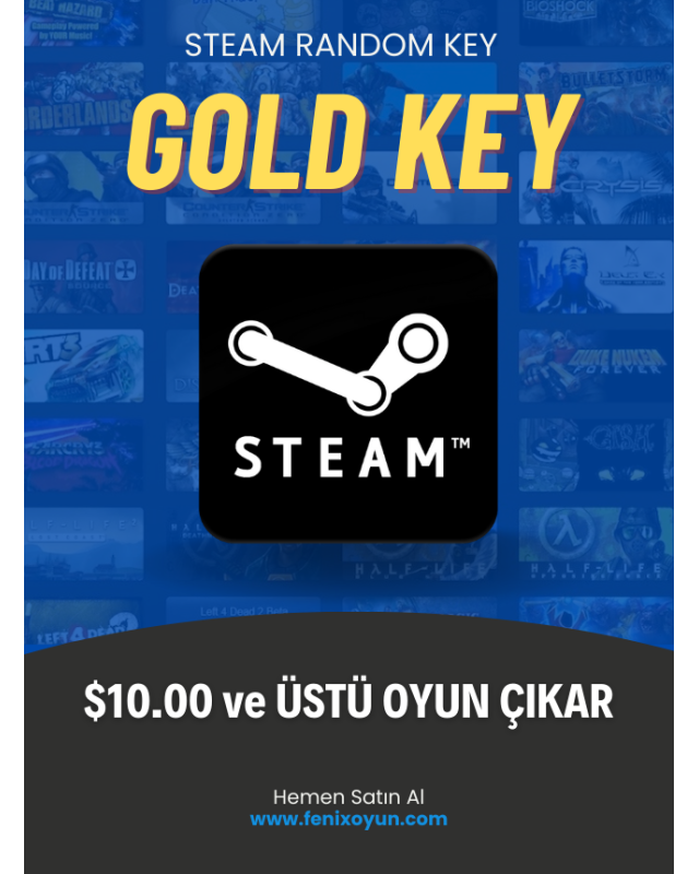 Steam Gold Random Key