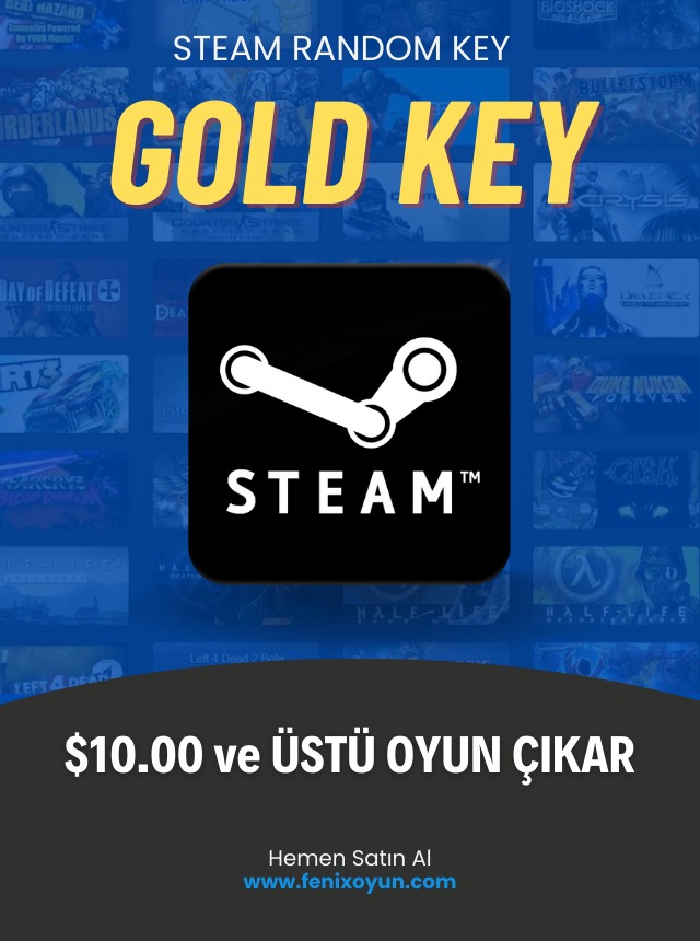 Steam Gold Random Key