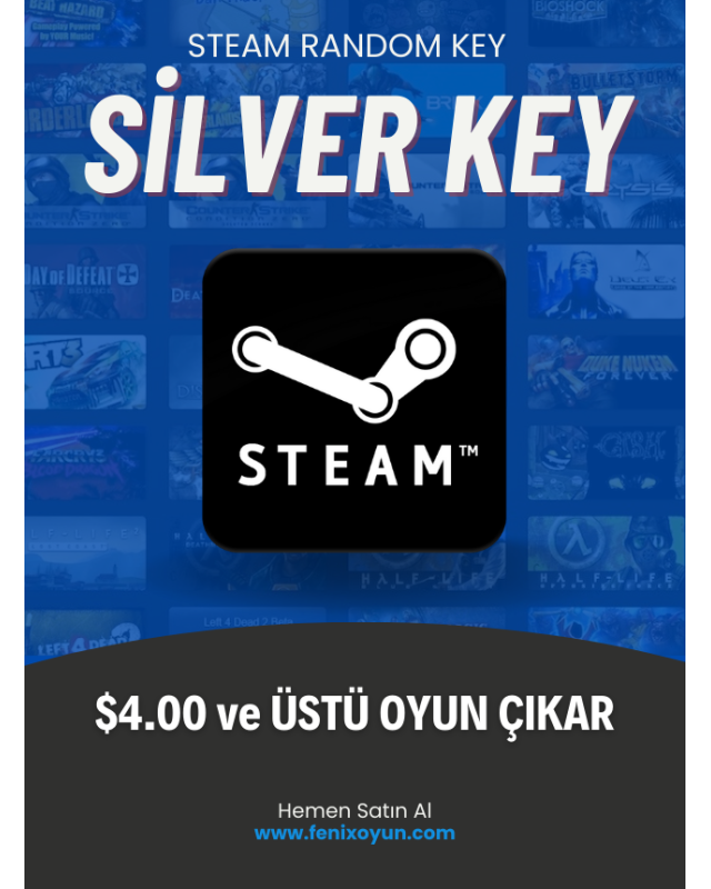 Steam Silver Random Key